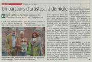 Parcours d'artistes Wauthier Braine Noucelles 2015